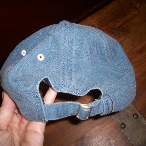 Vintage Look Kings Dominion Adjustable Clasp Faded Hat Cap Six Flags Theme Park - Picture 5 of 5